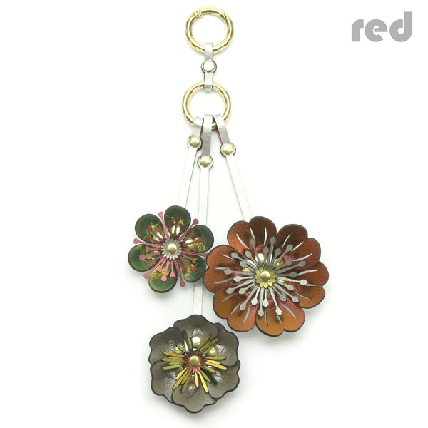 Large Flower Purse Charm - Keychain - Vegan - Made in USA – Mohop