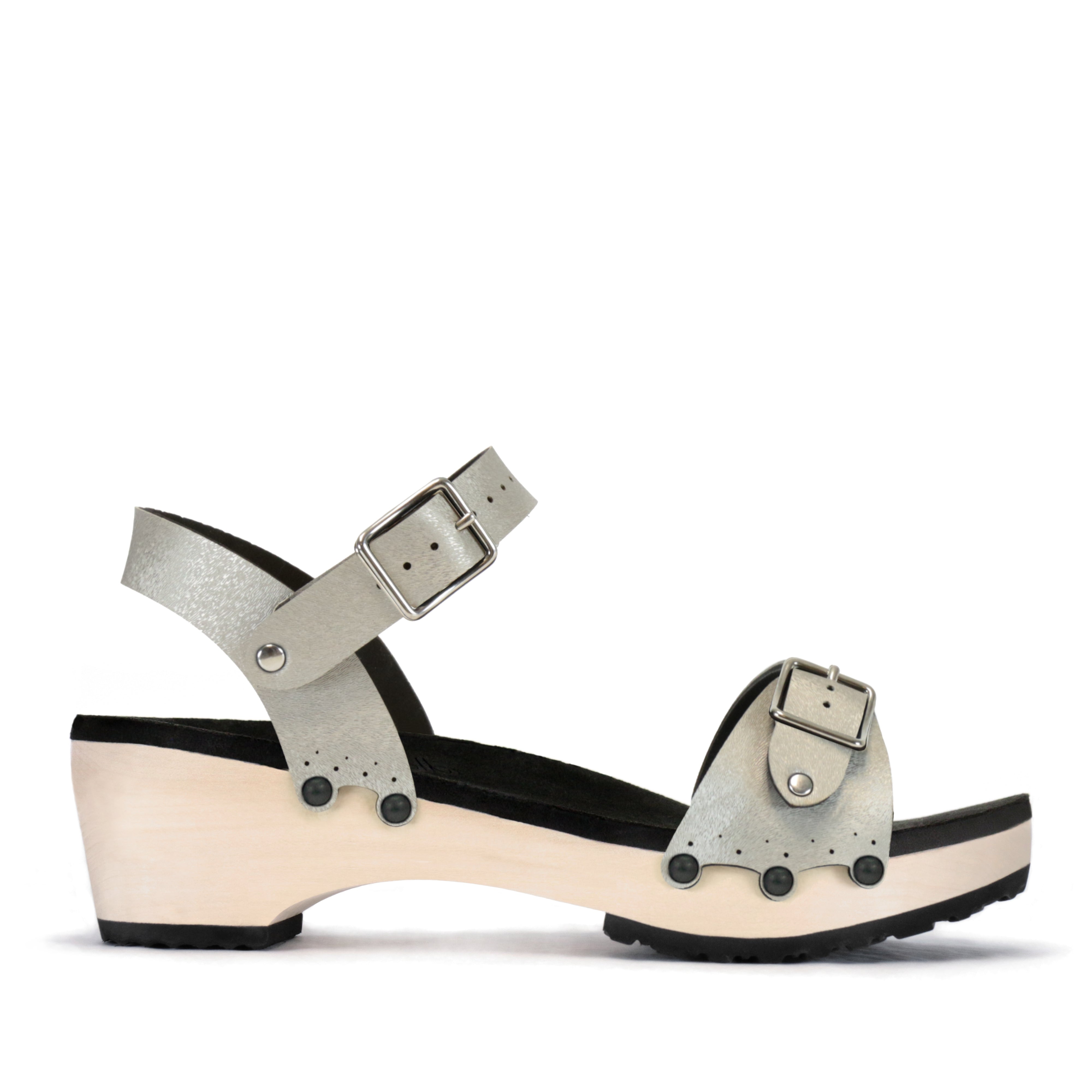 靴 MEDI WESTERN BUCKLE SANDALS Ladies Western Double-Buckle Slide Sandals | Five Below
