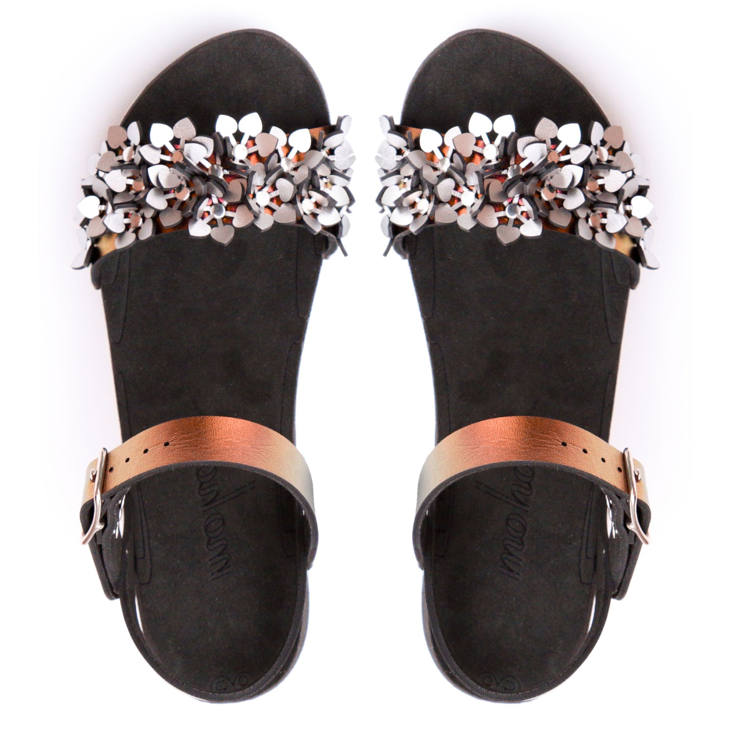 Silver Sparkle Toe in Ruby Vegan Made in USA – Mohop