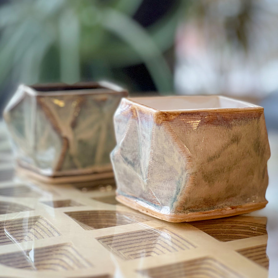3D Printed Ceramic Planter