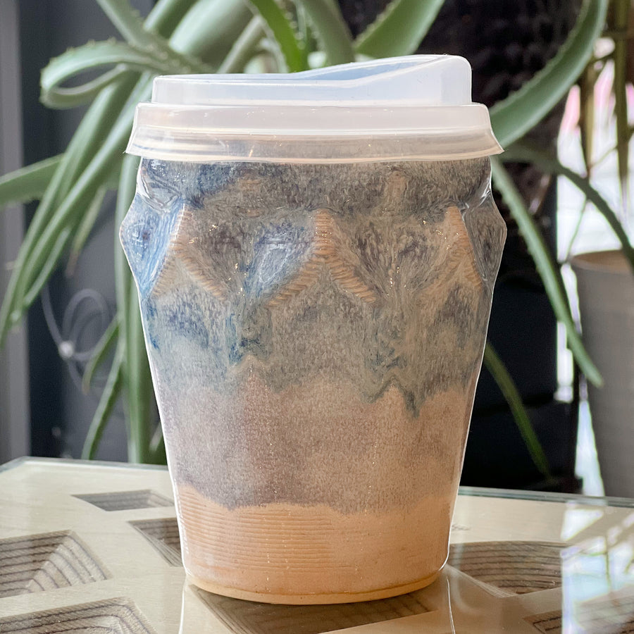 3D Printed Ceramic Travel Mug