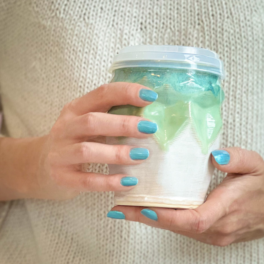 3D Printed Ceramic Travel Mug