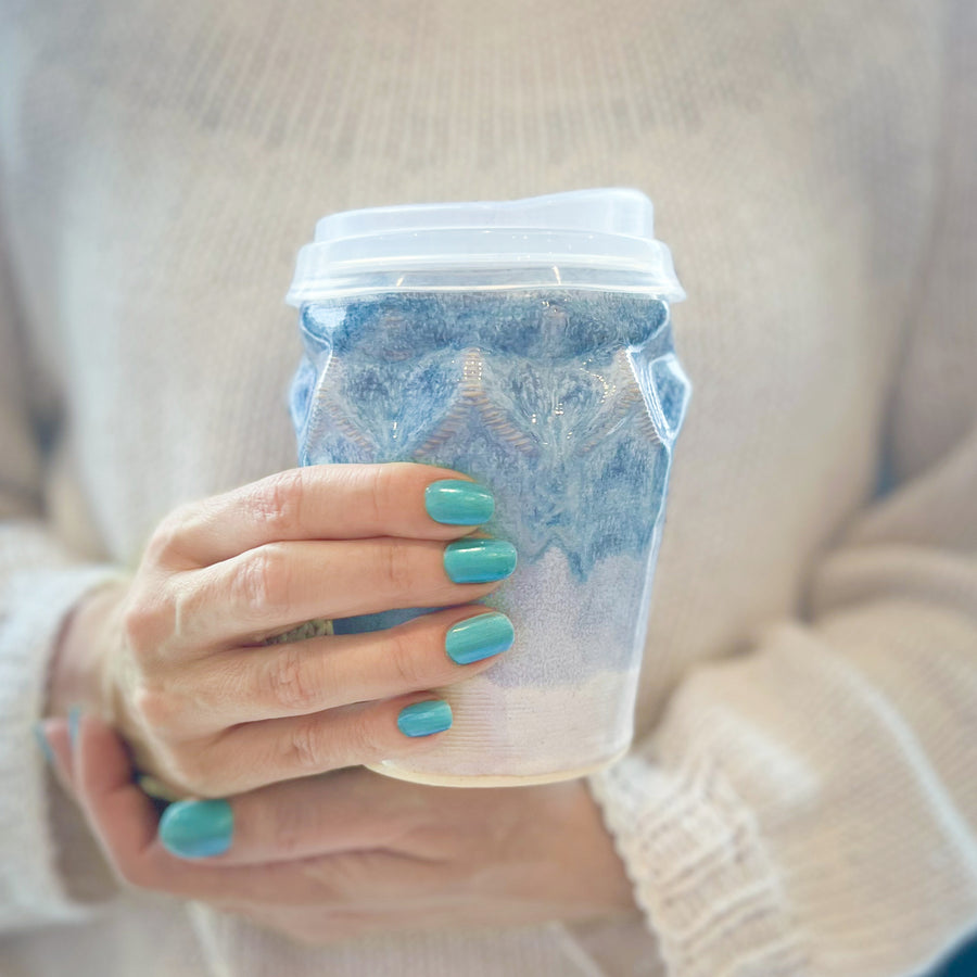 3D Printed Ceramic Travel Mug