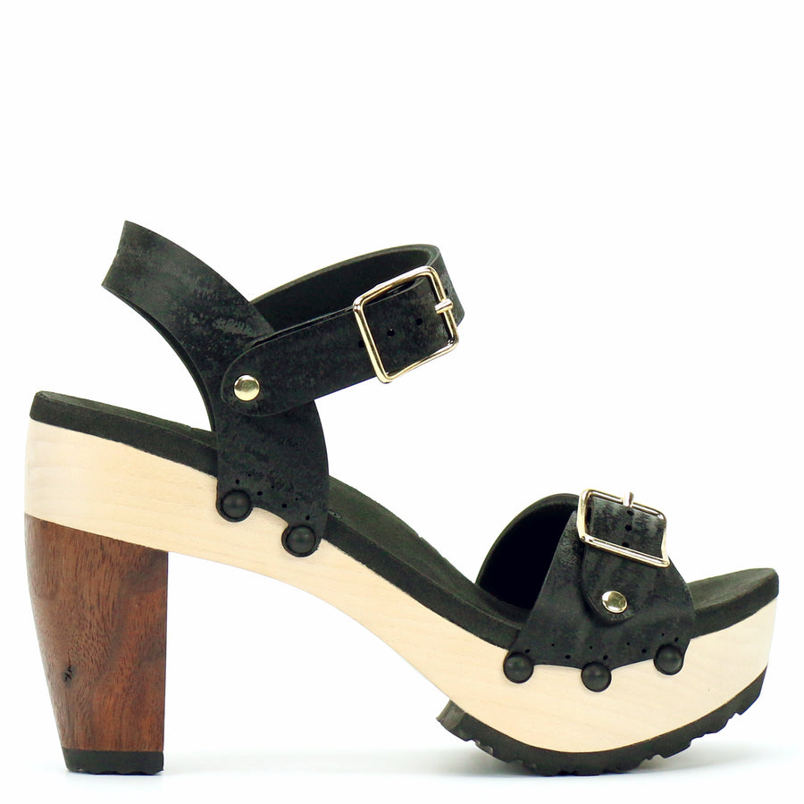 High Heel Buckle Toe Ankle