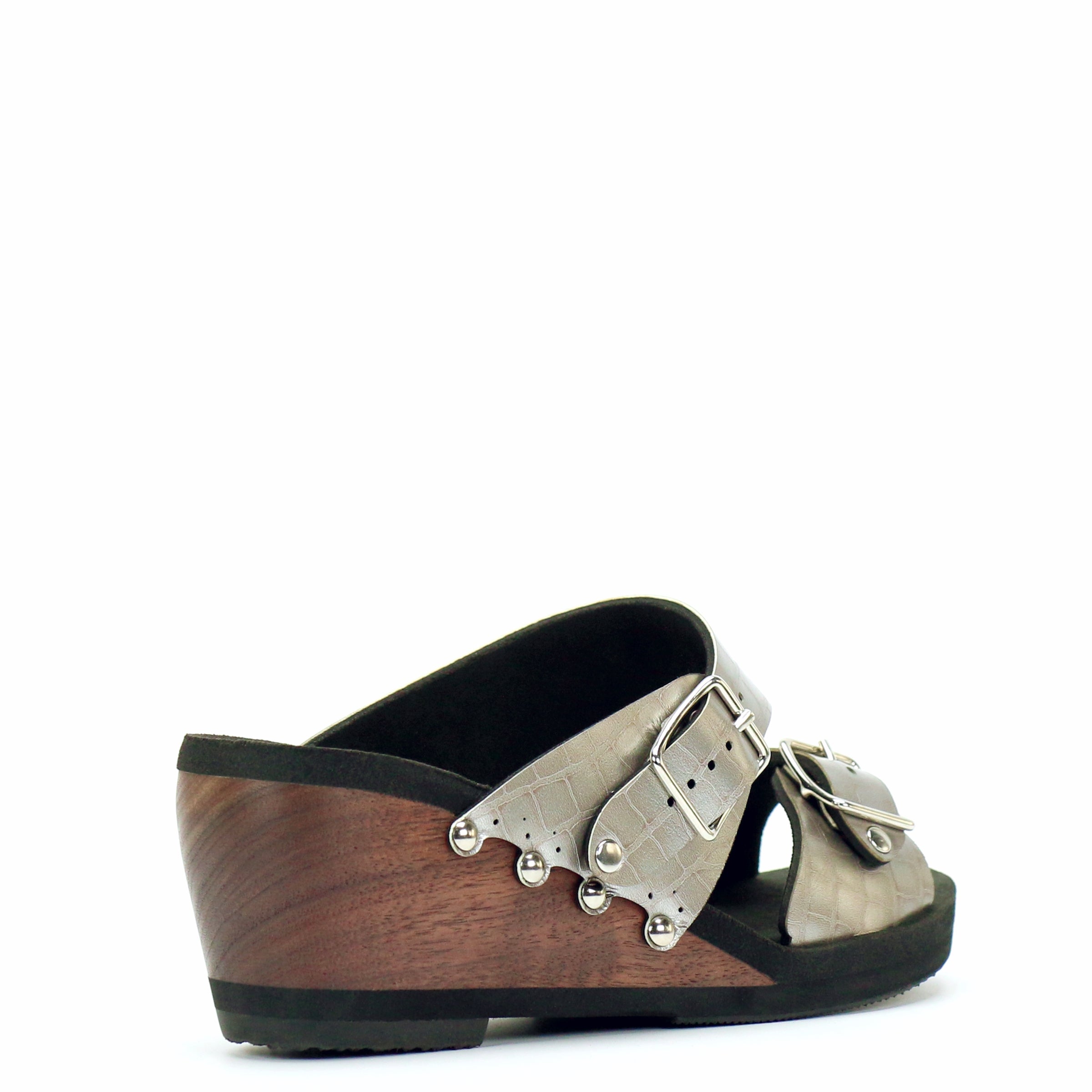 靴 AMERI MEDI WESTERN BUCKLE SANDALS MEDI WESTERN BUCKLE SANDALS
