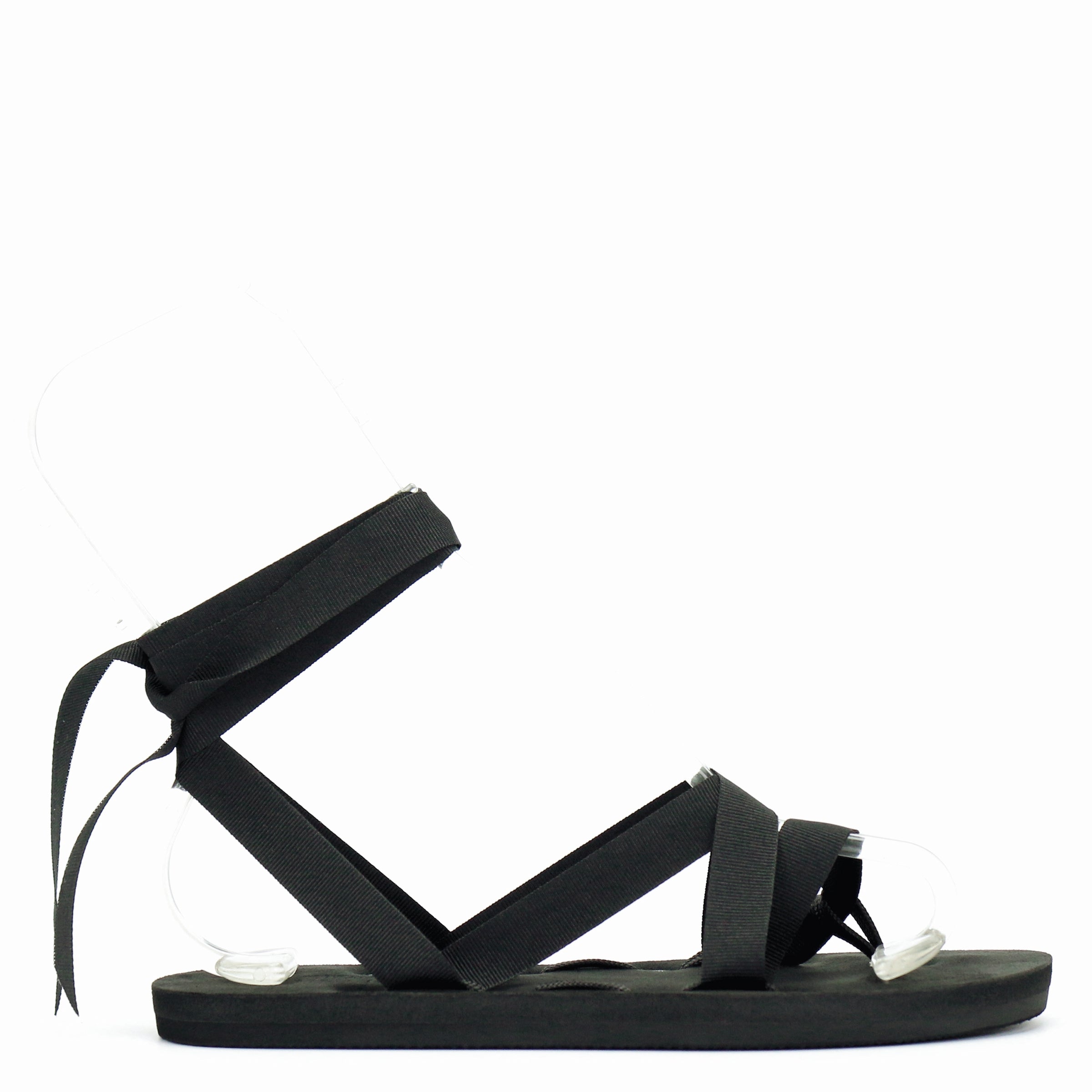 サンダル・ミュール ^MACMOC^ Bona Ribbon Layered Slipper Sandals 5 Colors 5cm Bo Designer fashion, Seoul-fully created | W Concept